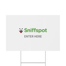 Load image into Gallery viewer, Sniffspot "Enter Here" Sign