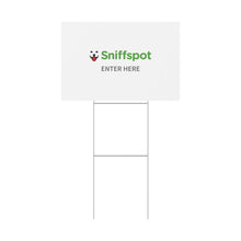 Load image into Gallery viewer, Sniffspot "Enter Here" Sign